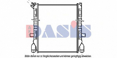 AKS DASIS 270004n -  Радиатор, охлаждение двигателя